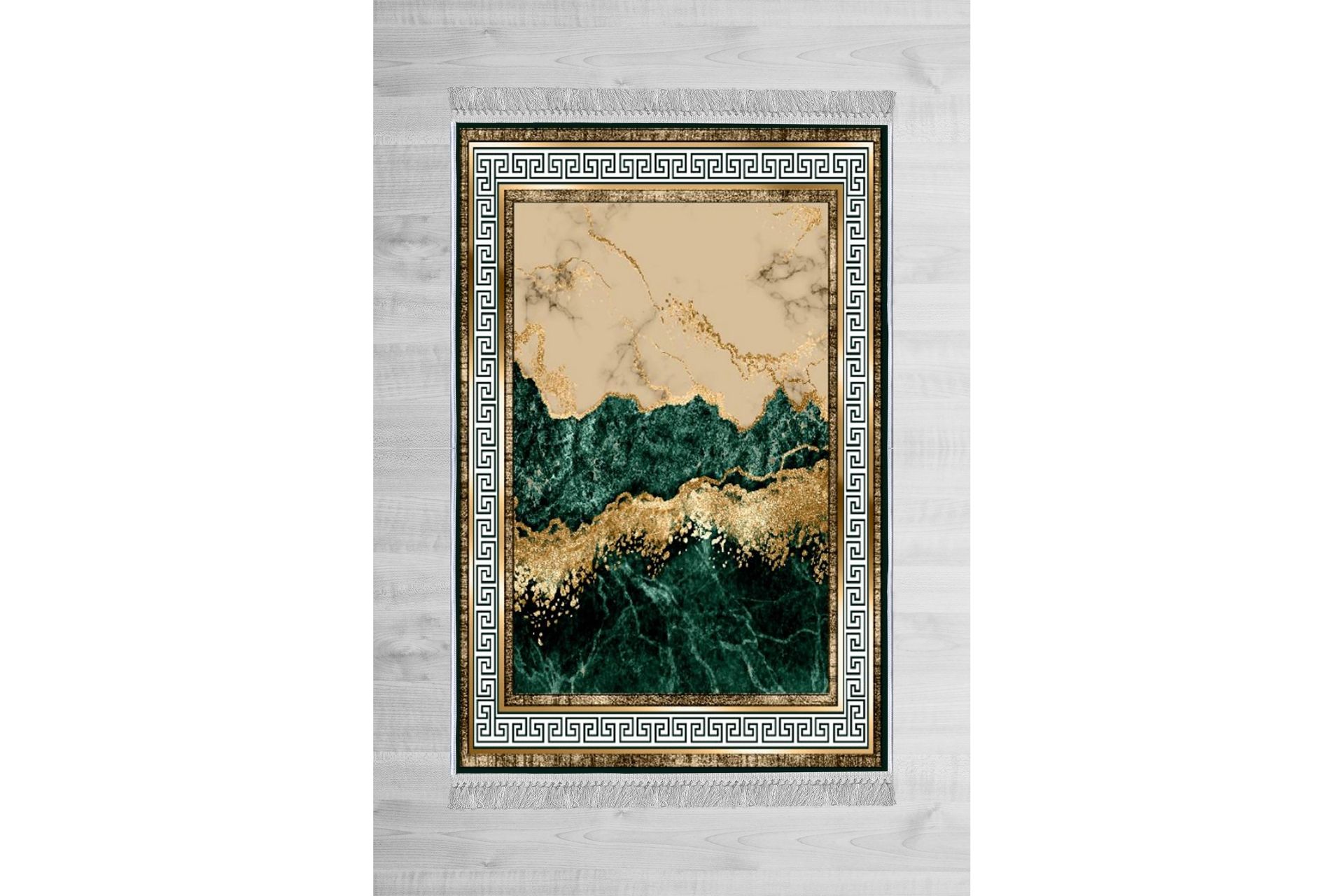 Homefesto Tæppe 140x220 cm - Flerfarvet/Velour - Tekstiler - Tæpper - Orientalske tæpper