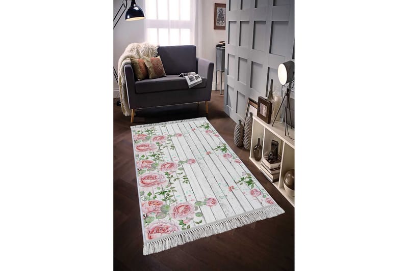 Homefesto Tæppe 140x220 cm - Flerfarvet/Velour - Orientalske tæpper - Persisk tæppe