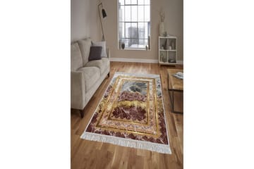 Homefesto Tæppe 140x220 cm - Flerfarvet/Velour - Tekstiler - Tæpper - Orientalske tæpper