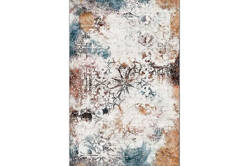 Homefesto Tæppe 140x220 cm - Flerfarvet/Velour - Tekstiler - Tæpper - Orientalske tæpper