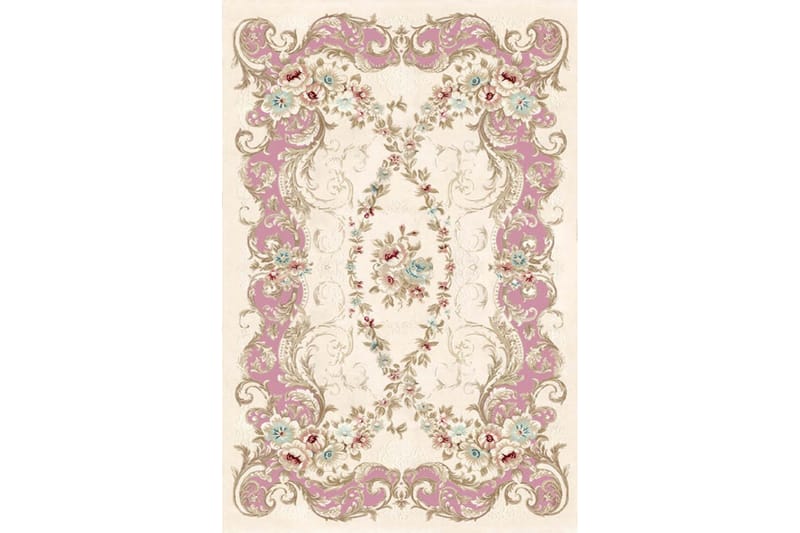 Homefesto Tæppe 140x220 cm - Flerfarvet/Velour - Tekstiler - Tæpper - Orientalske tæpper