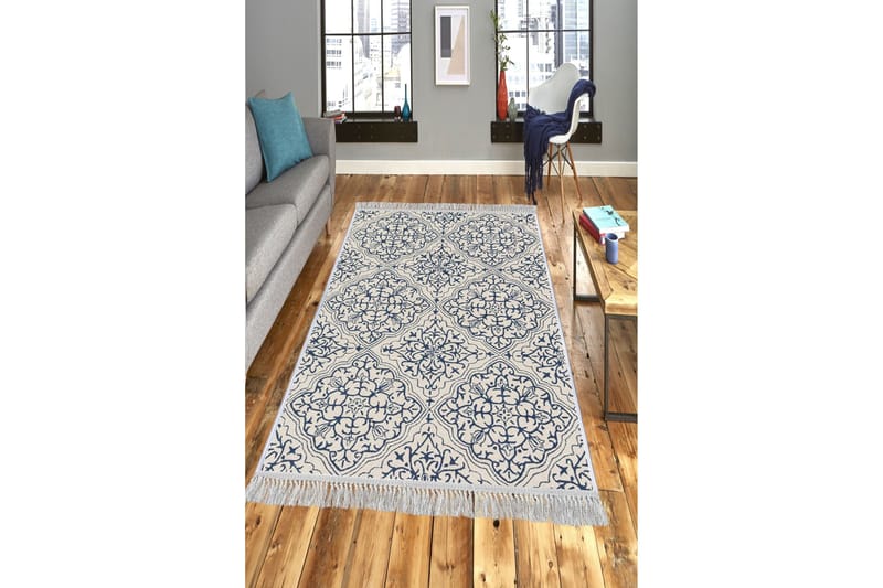 Homefesto Tæppe 140x220 cm, Flerfarvet/Velour