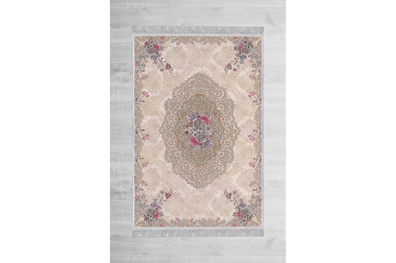 Homefesto Tæppe 140x220 cm, Flerfarvet/Velour