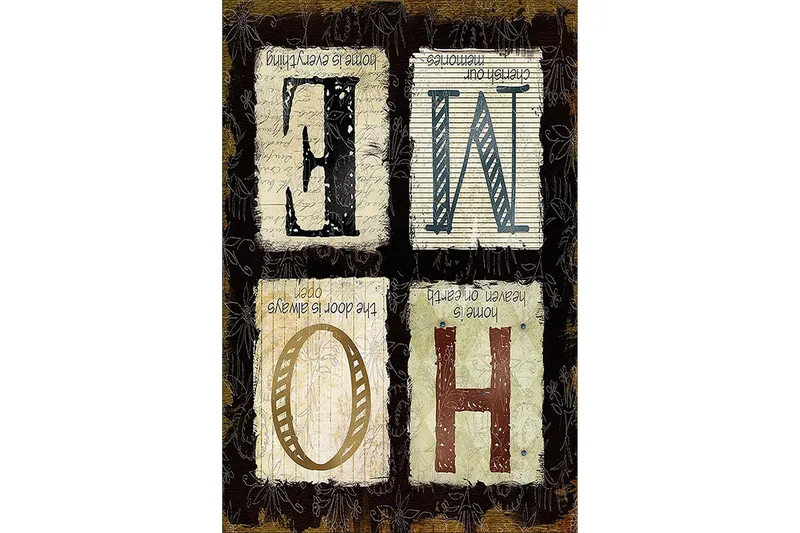 Homefesto Tæppe 140x220 cm - Flerfarvet/Velour - Tekstiler - Tæpper - Orientalske tæpper