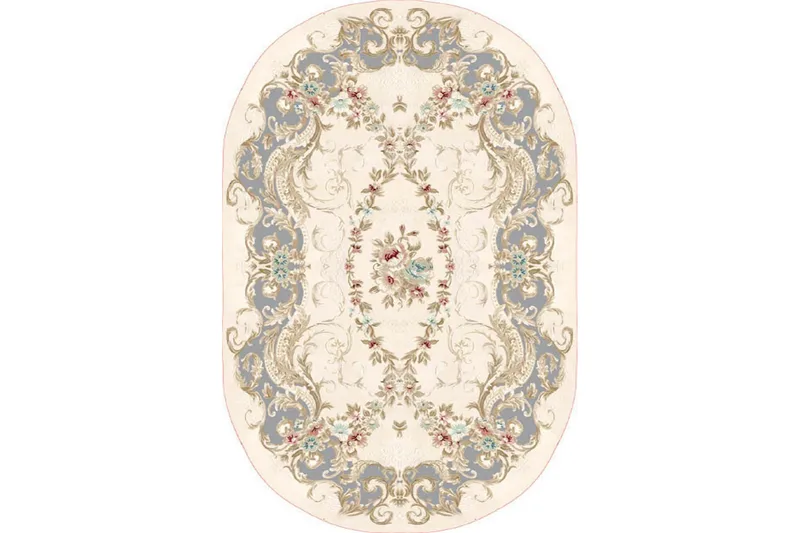 Homefesto Tæppe 140x220 cm - Flerfarvet/Velour - Tekstiler - Tæpper - Orientalske tæpper