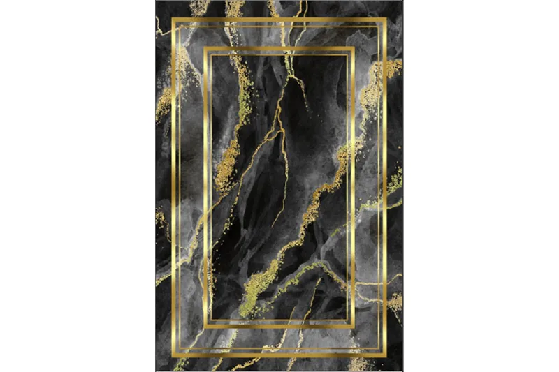 Homefesto Tæppe 140x220 cm - Flerfarvet/Velour - Tekstiler - Tæpper - Orientalske tæpper