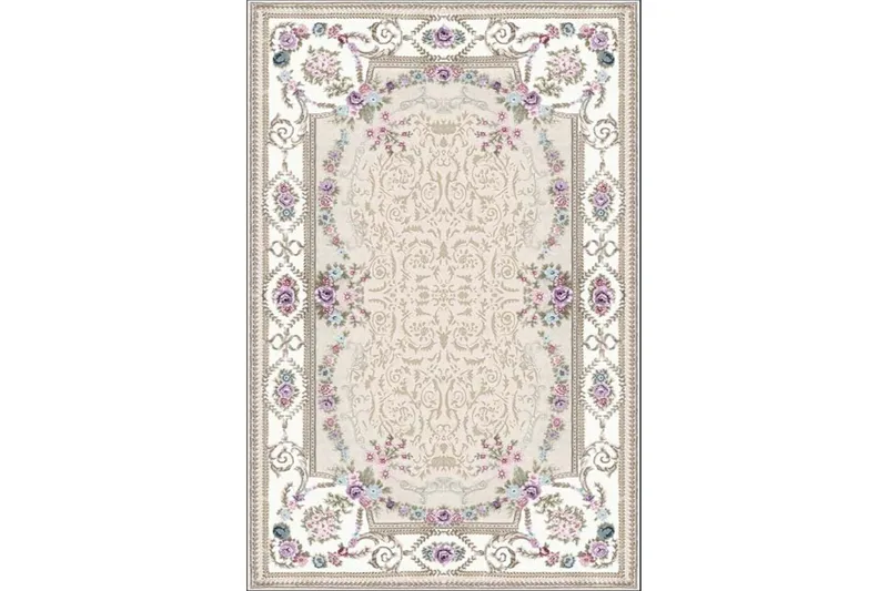 Homefesto Tæppe 140x220 cm - Flerfarvet/Velour - Tekstiler - Tæpper - Orientalske tæpper