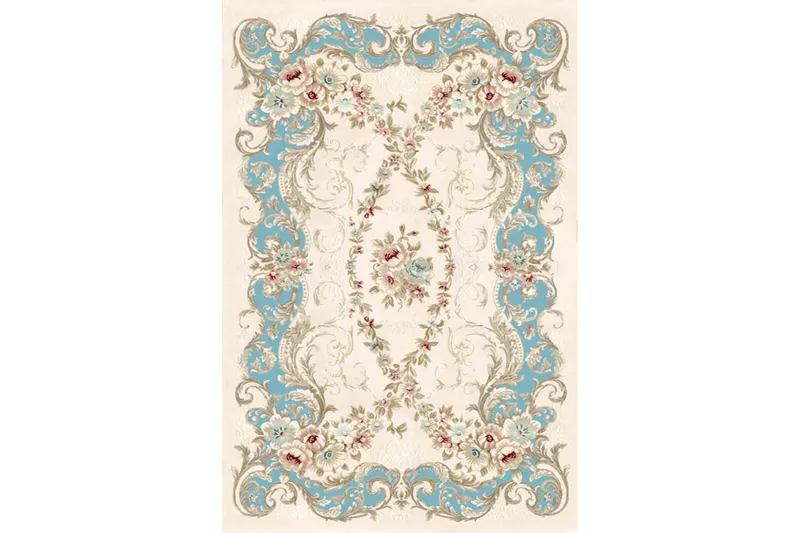 Homefesto Tæppe 140x220 cm, Flerfarvet/Velour