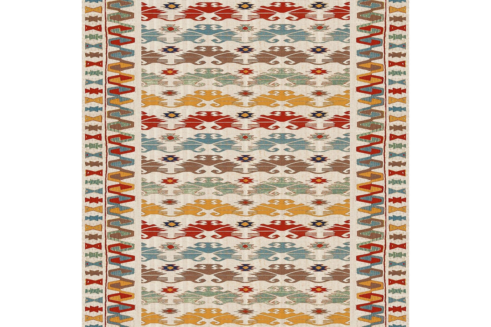 Homefesto Tæppe 140x220 cm - Multifarvet - Tekstiler - Tæpper - Orientalske tæpper