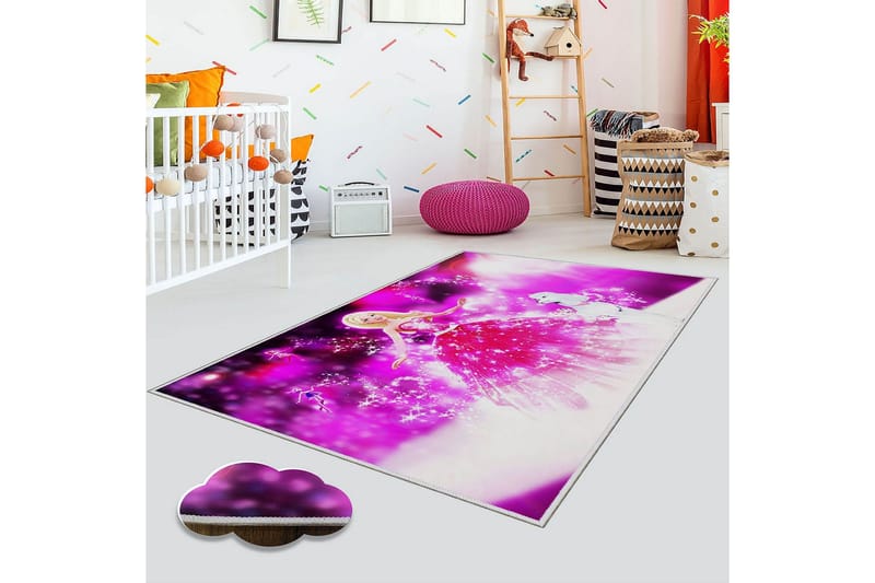 Homefesto Tæppe 140x220 cm, Multifarvet