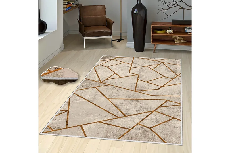 Homefesto Tæppe 140x220 cm, Multifarvet