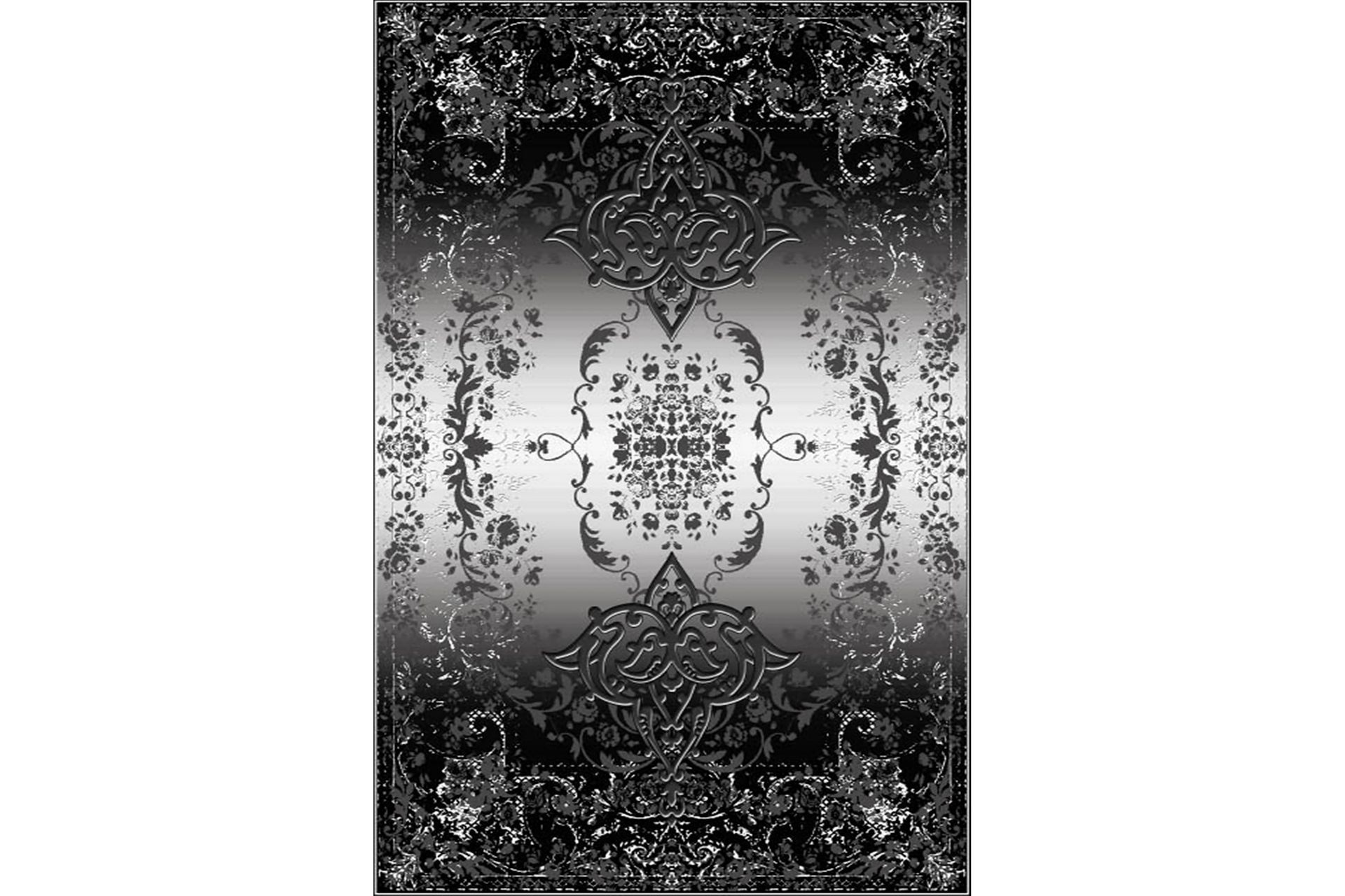 Homefesto Tæppe 140x220 cm - Multifarvet/Fløjl - Tekstiler - Tæpper - Orientalske tæpper