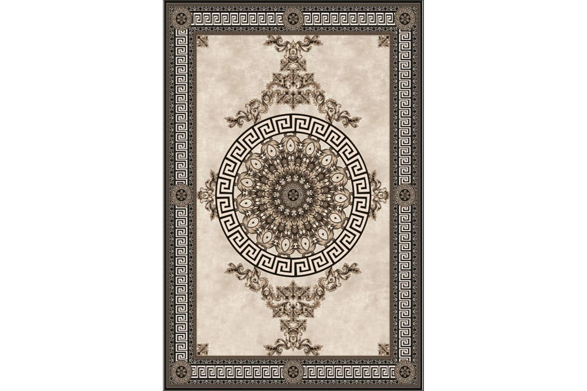 Homefesto Tæppe 140x220 cm - Multifarvet/Fløjl - Tekstiler - Tæpper - Orientalske tæpper