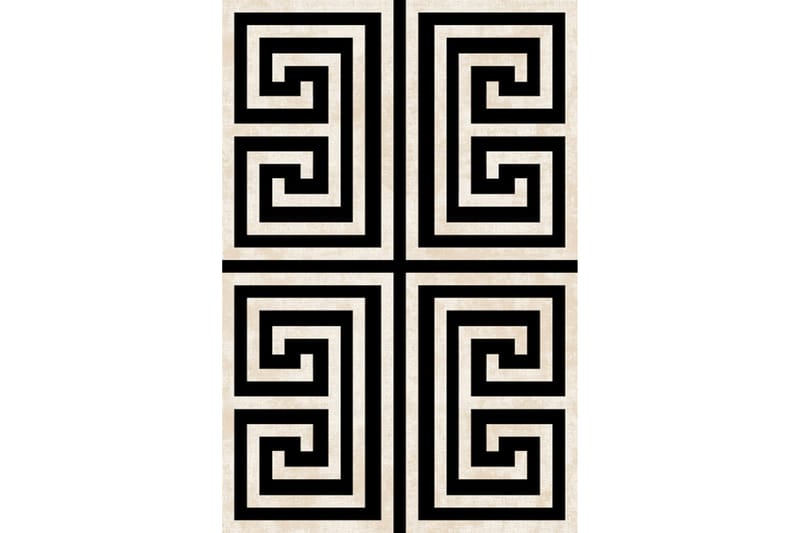 Homefesto Tæppe 140x220 cm - Multifarvet/Fløjl - Tekstiler - Tæpper - Orientalske tæpper