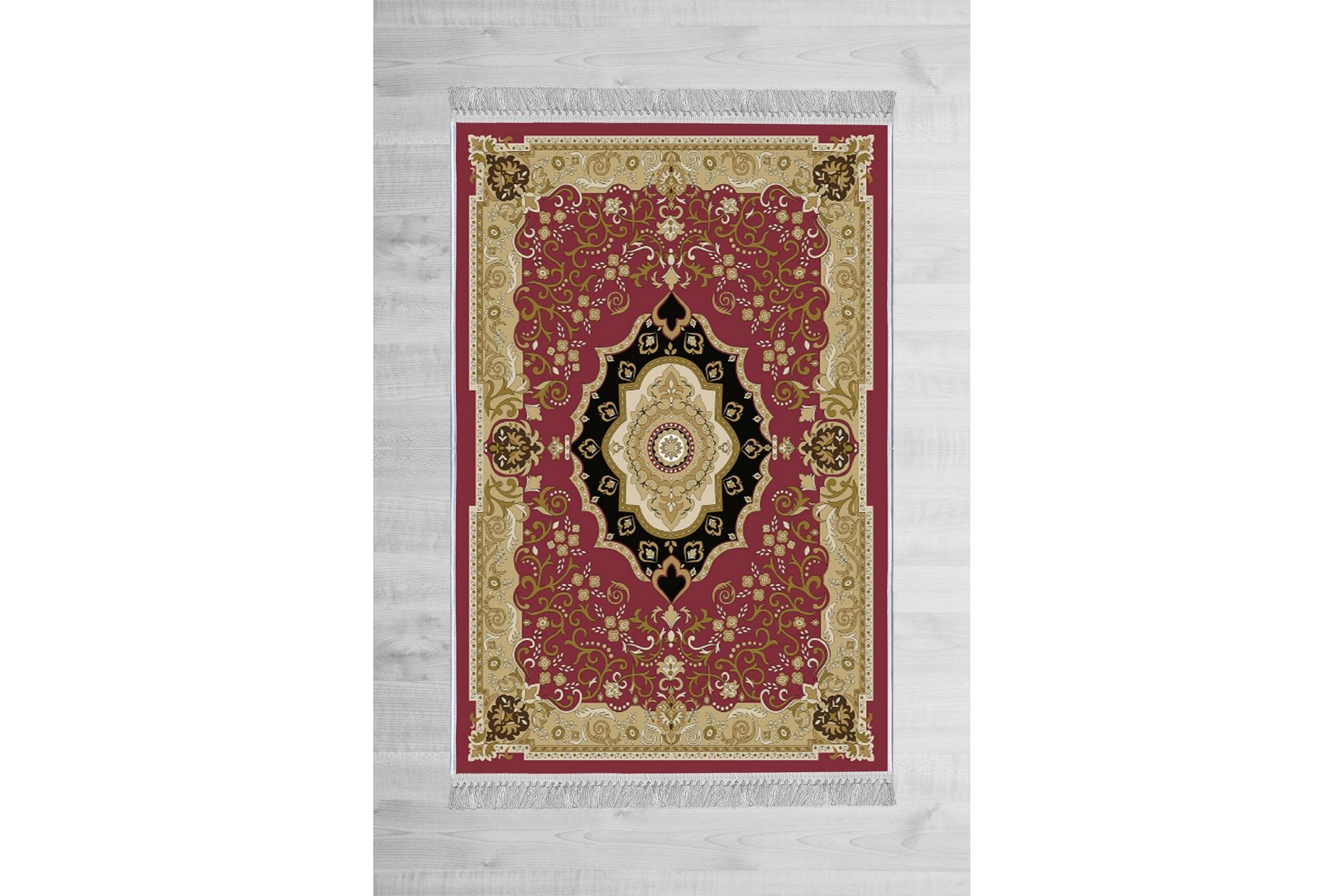Homefesto Tæppe 140x220 cm - Multifarvet/Fløjl - Tekstiler - Tæpper - Orientalske tæpper