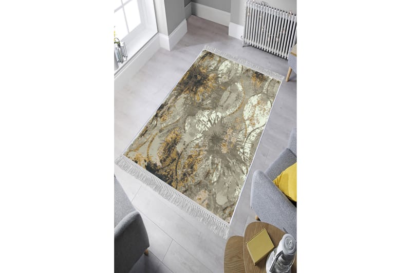 Homefesto Tæppe 140x220 cm - Multifarvet/Fløjl - Tekstiler - Tæpper - Orientalske tæpper