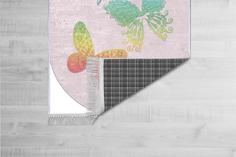 Homefesto Tæppe 140x220 cm - Multifarvet/Fløjl - Tekstiler - Tæpper - Orientalske tæpper