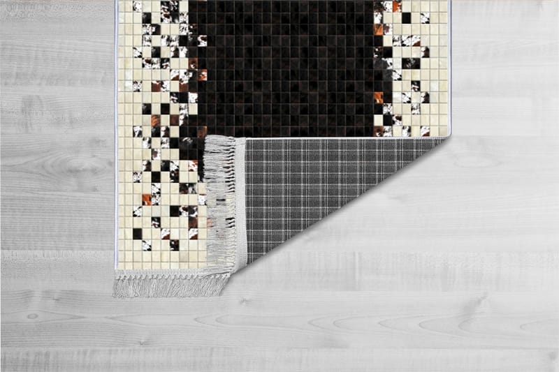 Homefesto Tæppe 140x220 cm - Multifarvet/Fløjl - Tekstiler - Tæpper - Orientalske tæpper