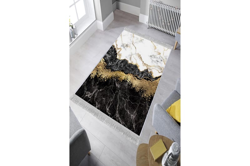 Homefesto Tæppe 140x220 cm - Multifarvet/Fløjl - Tekstiler - Tæpper - Orientalske tæpper