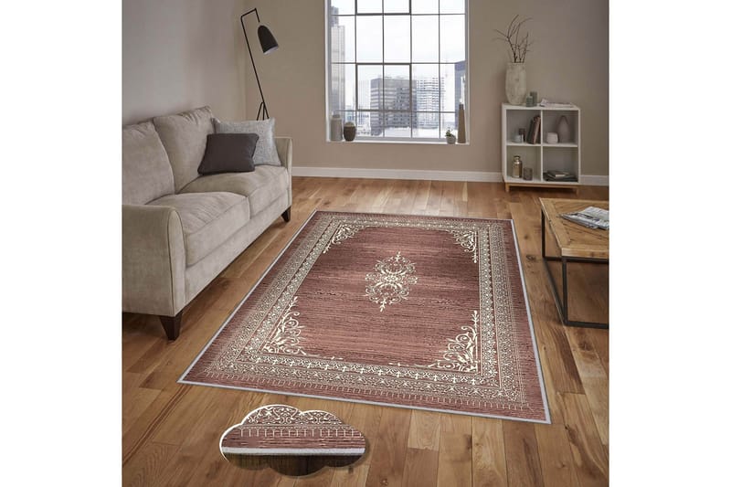Homefesto Tæppe 160x230 cm - Flerfarvet - Tekstiler - Tæpper - Orientalske tæpper