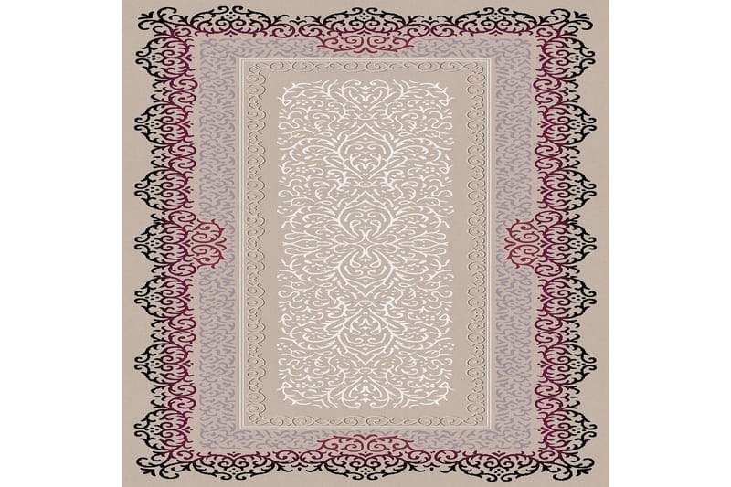 Homefesto Tæppe 160x230 cm - Flerfarvet - Tekstiler - Tæpper - Orientalske tæpper