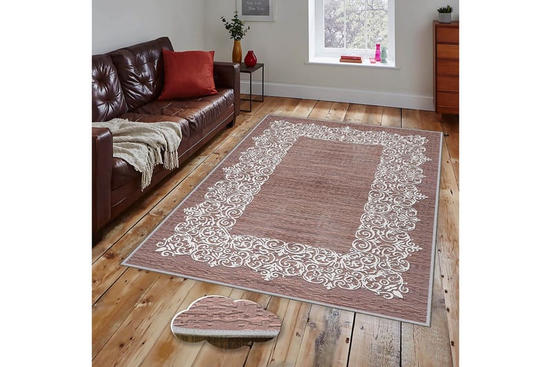 Homefesto Tæppe 160x230 cm - Flerfarvet - Tekstiler - Tæpper - Orientalske tæpper
