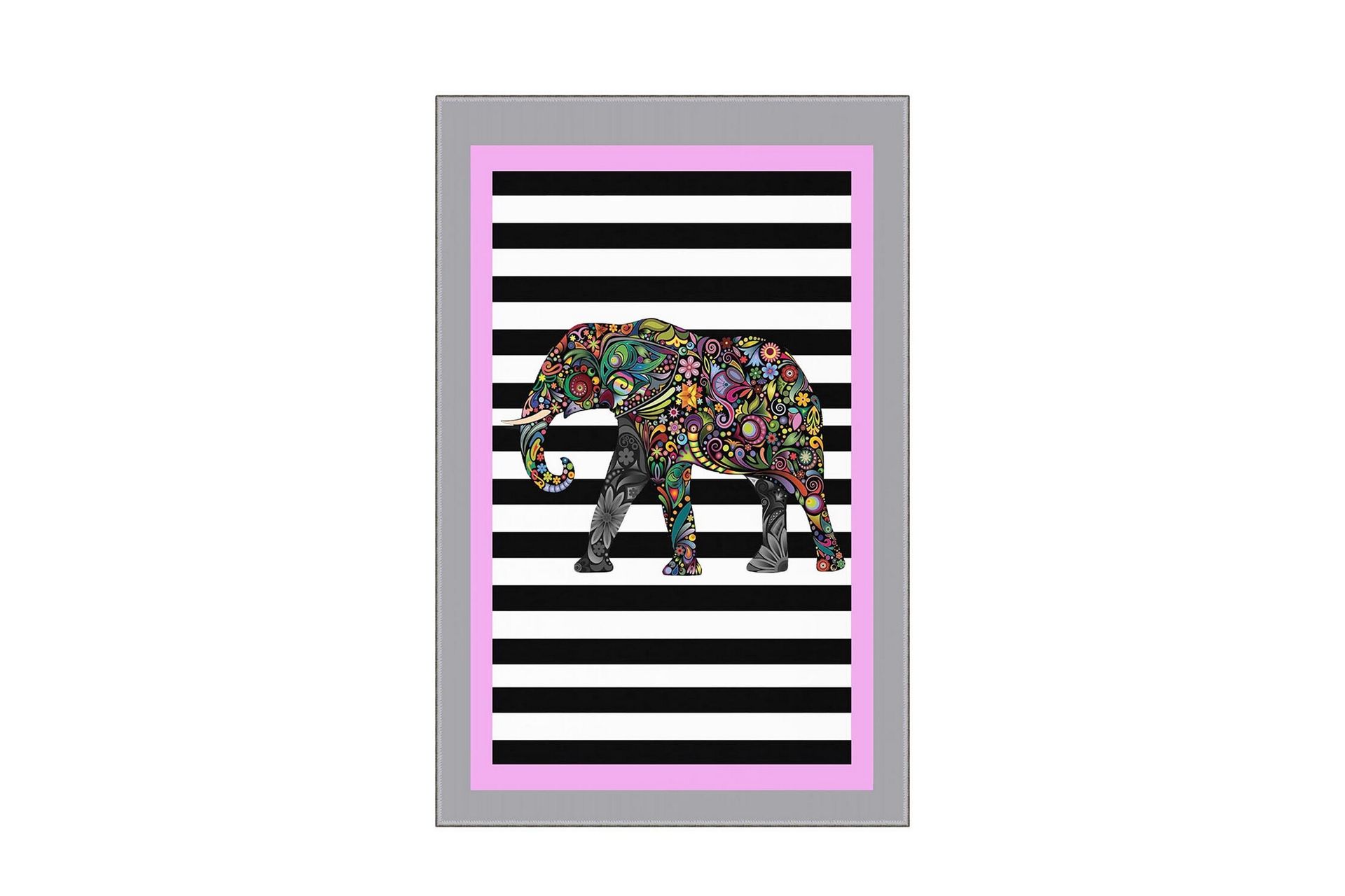Homefesto Tæppe 160x230 cm - Flerfarvet - Tekstiler - Tæpper - Orientalske tæpper