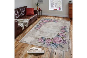 Homefesto Tæppe 160x230 cm - Flerfarvet - Tekstiler - Tæpper - Orientalske tæpper