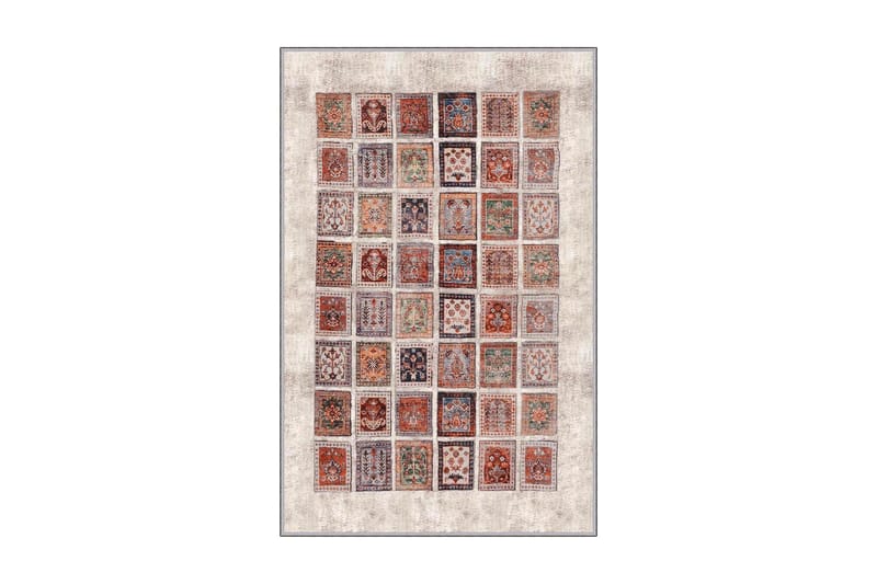 Homefesto Tæppe 160x230 cm - Flerfarvet - Tekstiler - Tæpper - Orientalske tæpper