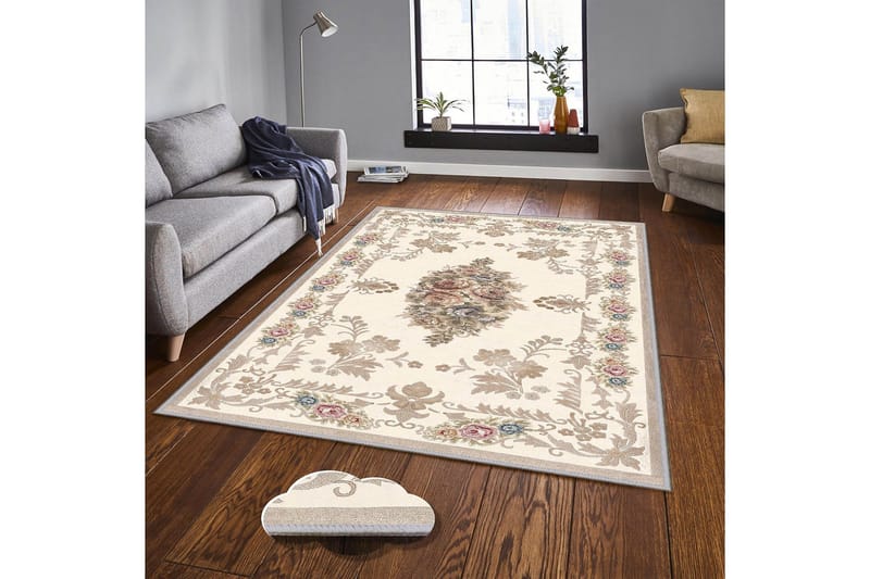Homefesto Tæppe 160x230 cm - Flerfarvet - Tekstiler - Tæpper - Orientalske tæpper