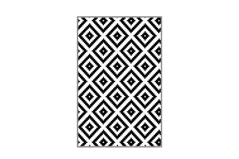 Homefesto Tæppe 160x230 cm, Flerfarvet