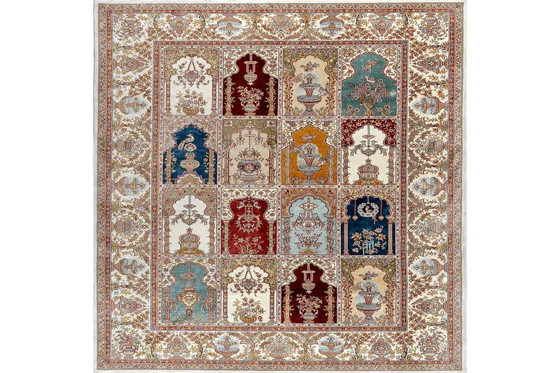 Homefesto Tæppe 160x230 cm - Flerfarvet - Tekstiler - Tæpper - Orientalske tæpper