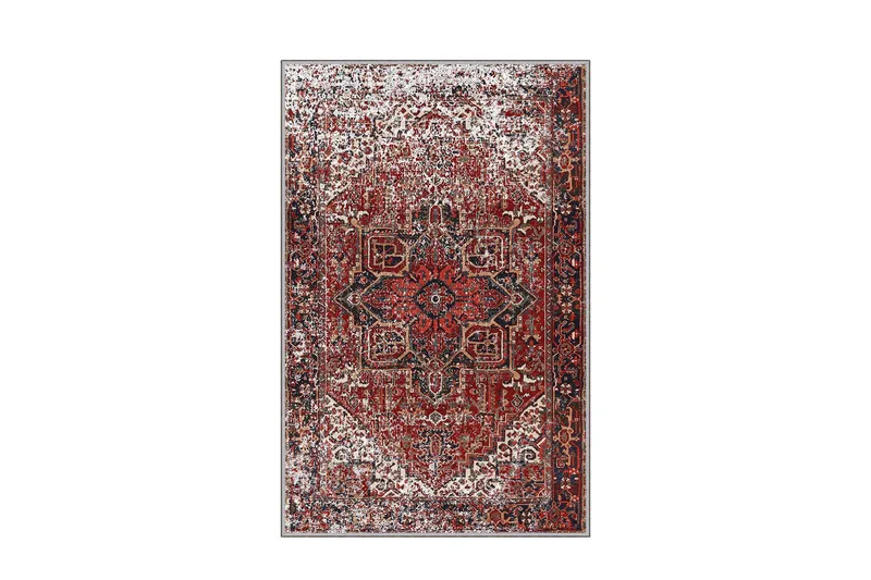 Homefesto Tæppe 160x230 cm - Flerfarvet - Tekstiler - Tæpper - Orientalske tæpper