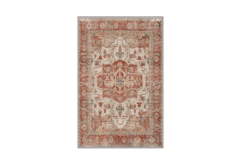Homefesto Tæppe 160x230 cm - Flerfarvet - Tekstiler - Tæpper - Orientalske tæpper