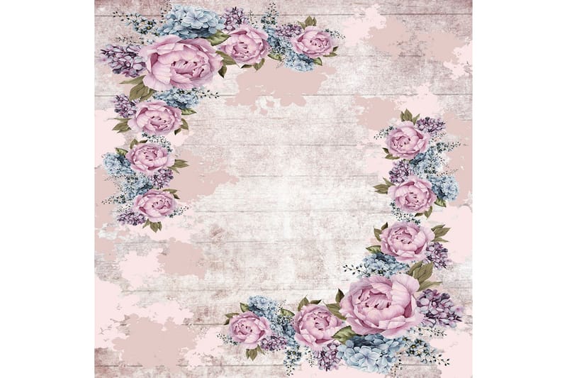 Homefesto Tæppe 160x230 cm - Flerfarvet - Tekstiler - Tæpper - Orientalske tæpper