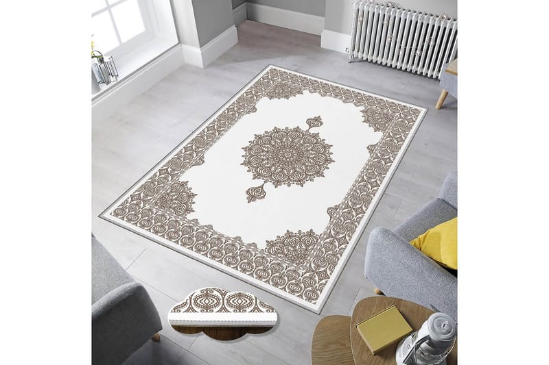Homefesto Tæppe 160x230 cm - Flerfarvet - Tekstiler - Tæpper - Orientalske tæpper