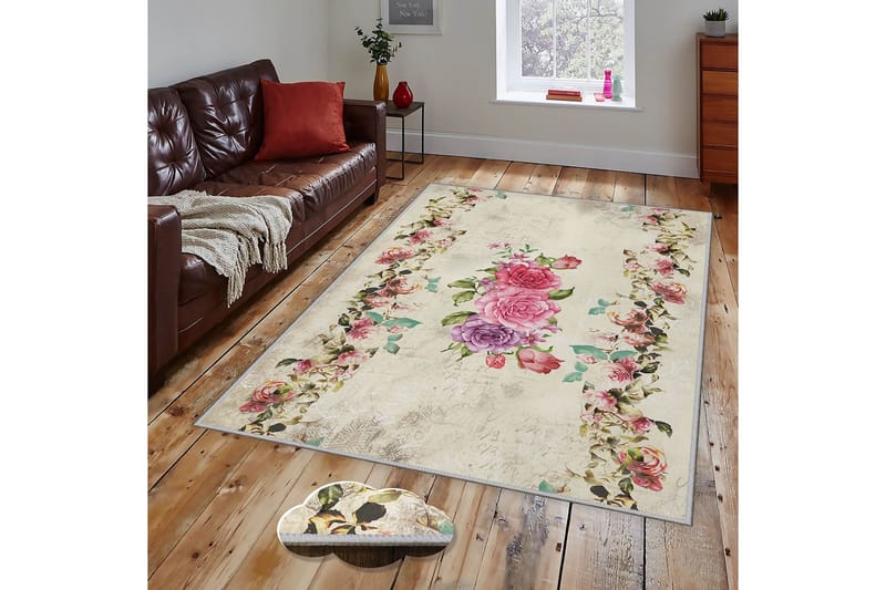 Homefesto Tæppe 160x230 cm - Flerfarvet - Tekstiler - Tæpper - Orientalske tæpper
