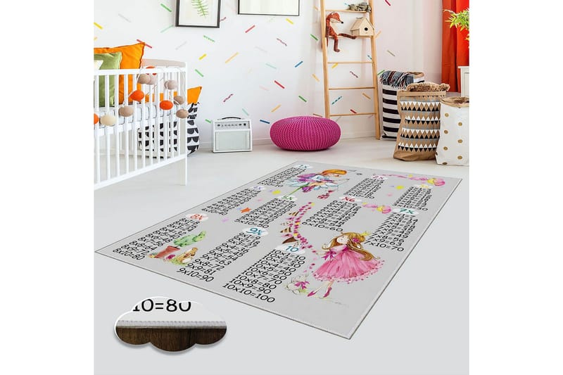Homefesto Tæppe 160x230 cm - Flerfarvet - Tekstiler - Tæpper - Orientalske tæpper