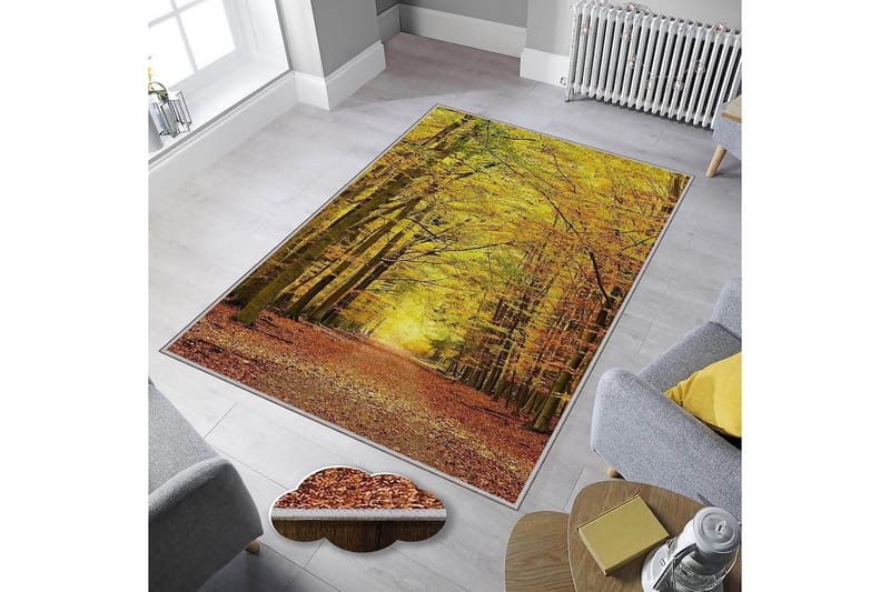 Homefesto Tæppe 160x230 cm - Flerfarvet - Tekstiler - Tæpper - Orientalske tæpper