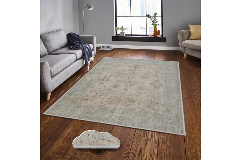 Homefesto Tæppe 160x230 cm - Flerfarvet - Tekstiler - Tæpper - Orientalske tæpper