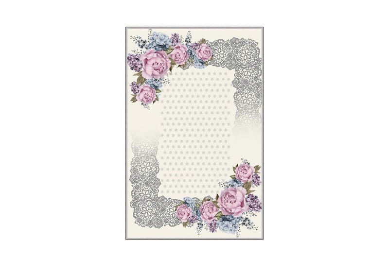 Homefesto Tæppe 160x230 cm - Flerfarvet - Tekstiler - Tæpper - Orientalske tæpper