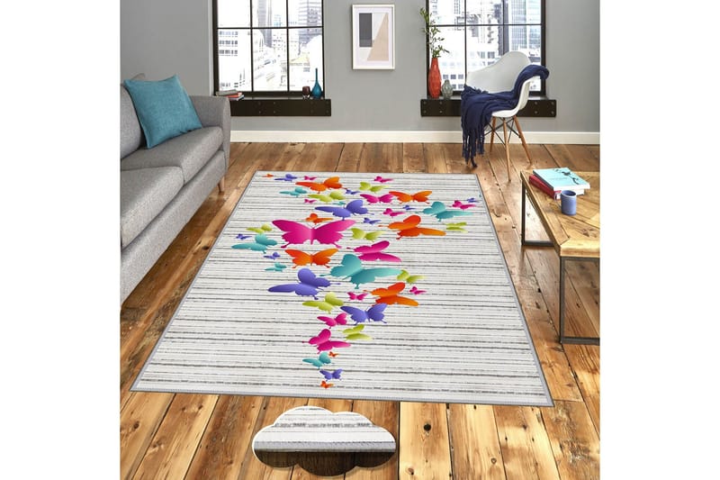 Homefesto Tæppe 160x230 cm, Flerfarvet