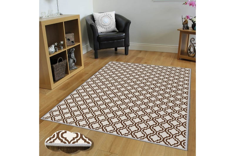 Homefesto Tæppe 160x230 cm - Flerfarvet - Tekstiler - Tæpper - Orientalske tæpper