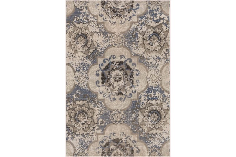 Homefesto Tæppe 160x230 cm - Flerfarvet/Velour - Tekstiler - Tæpper - Orientalske tæpper
