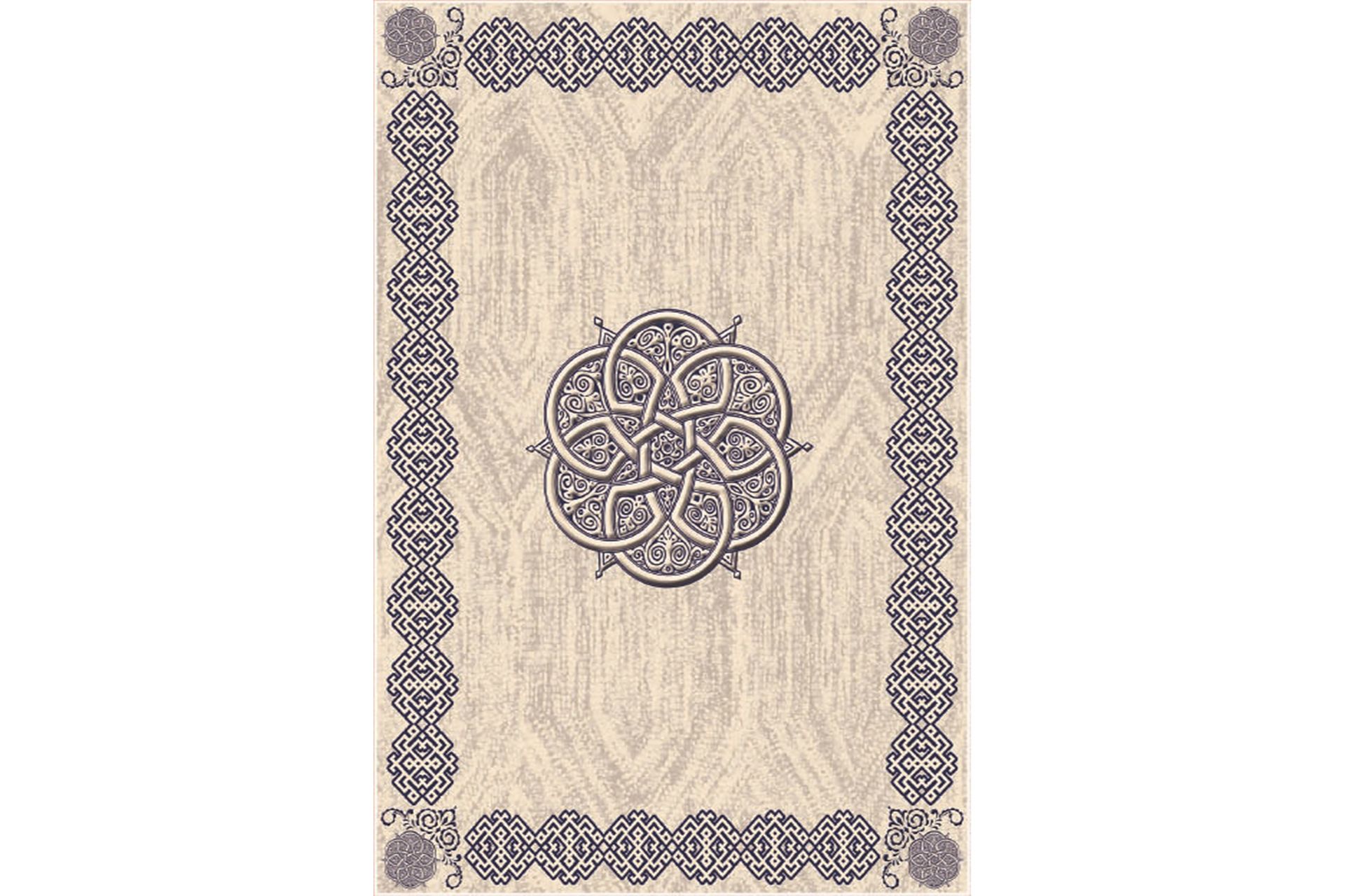 Homefesto Tæppe 160x230 cm - Flerfarvet/Velour - Tekstiler - Tæpper - Orientalske tæpper