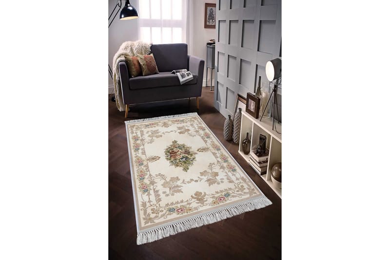 Homefesto Tæppe 160x230 cm - Flerfarvet/Velour - Tekstiler - Tæpper - Orientalske tæpper