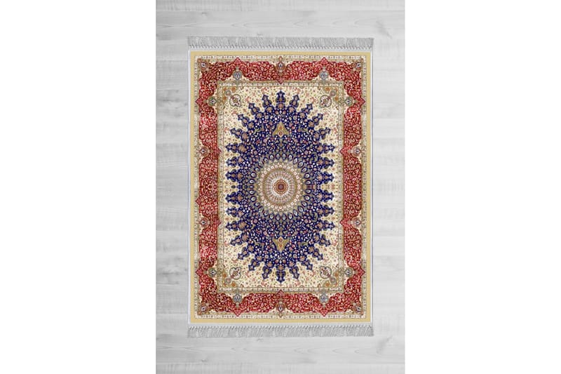 Homefesto Tæppe 160x230 cm - Flerfarvet/Velour - Tekstiler - Tæpper - Orientalske tæpper
