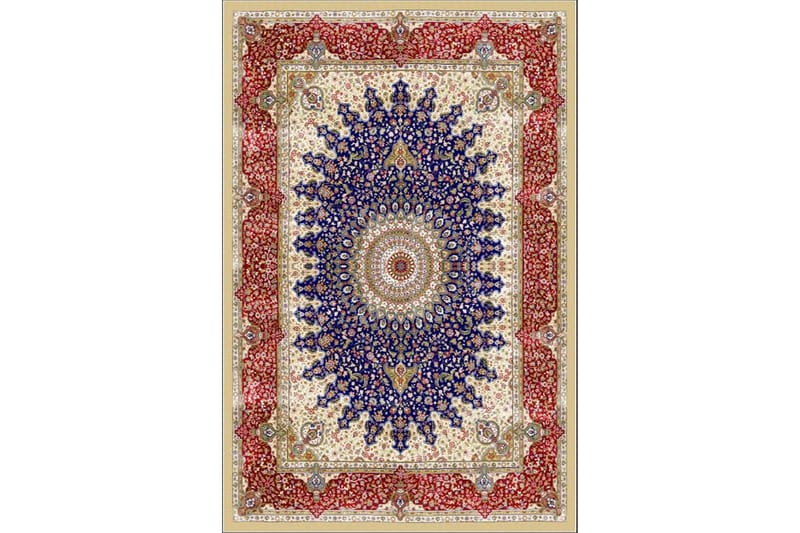 Homefesto Tæppe 160x230 cm - Flerfarvet/Velour - Tekstiler - Tæpper - Orientalske tæpper