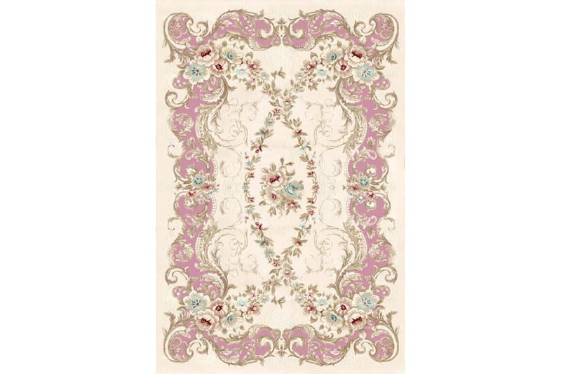 Homefesto Tæppe 160x230 cm - Flerfarvet/Velour - Tekstiler - Tæpper - Orientalske tæpper
