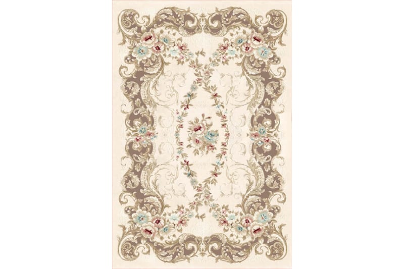Homefesto Tæppe 160x230 cm - Flerfarvet/Velour - Tekstiler - Tæpper - Orientalske tæpper